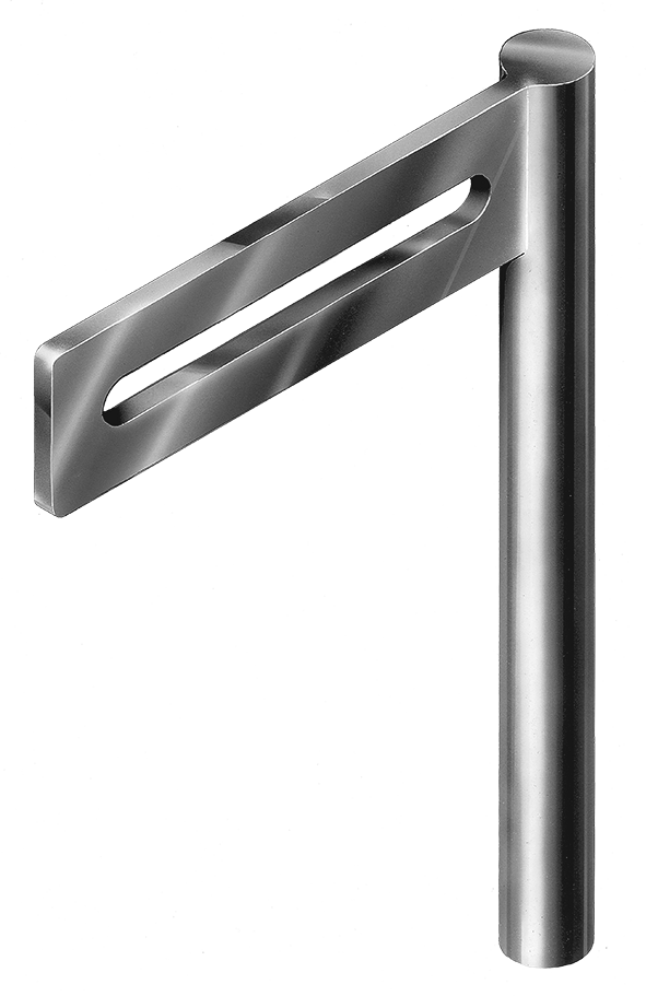 Prostko Ltd Gate Drop Bolt – 800mm, 14mm Diameter, Galvanised Steel, Lockable, Garage Door Bolt